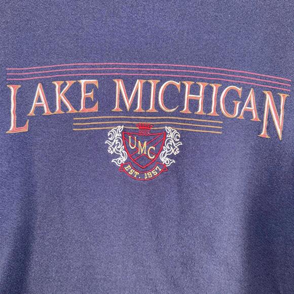 VTG JanSport Lake Michigan Crew Neck XL - Picture 2 of 6